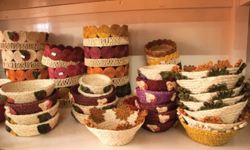 Handmade coir products
